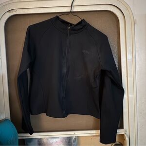 AYBL Women's Black Staple Zip Jacket